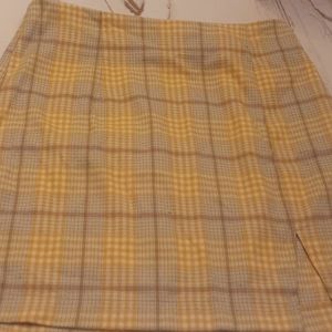 Wild fable yellow skirt